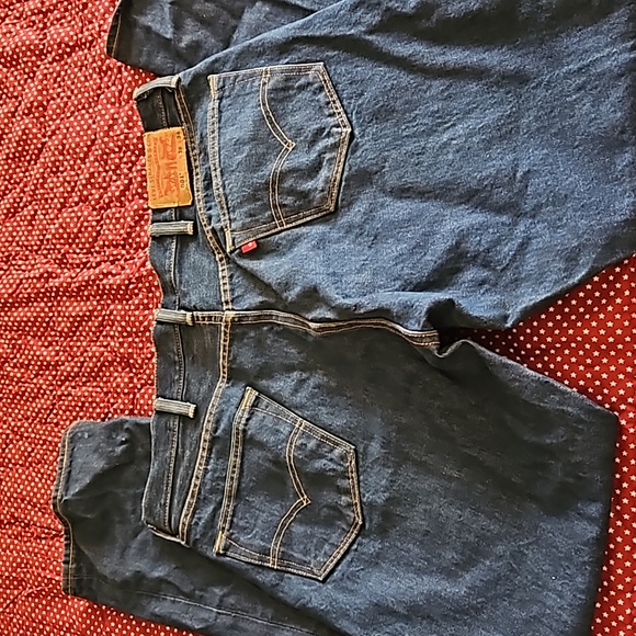 Levi's original button fly 501 jeans straight leg size 38x34 - Picture 4 of 10